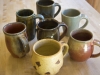 collection of mugs