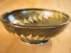 flying geese tape resist bowl