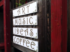 art music ideas coffee sign in floyd va
