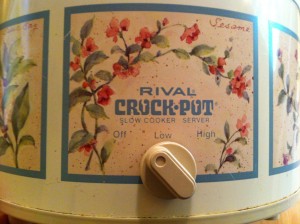 dial on a crock pot