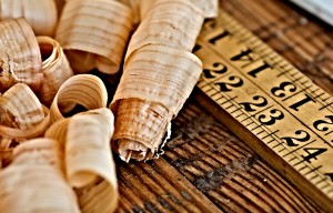 carpenter's shop wood shavings